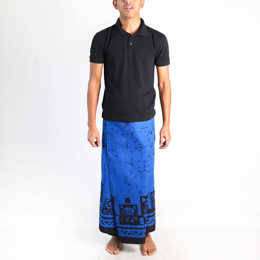 Cobalt Night Batik Sarong