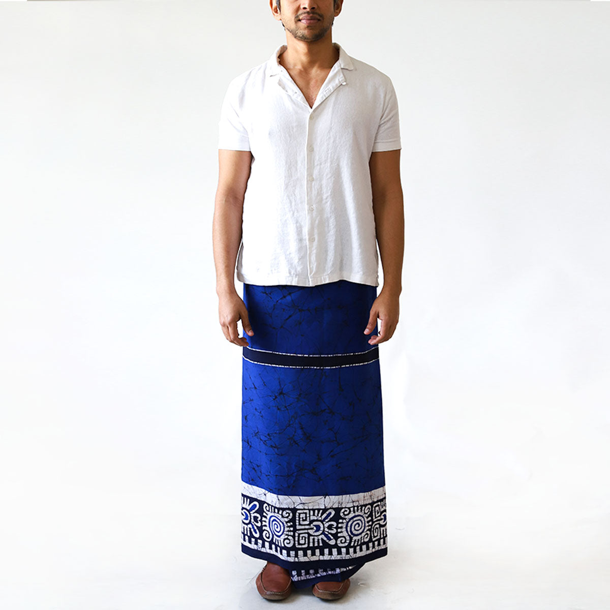 Cerulean Dream Batik Sarong