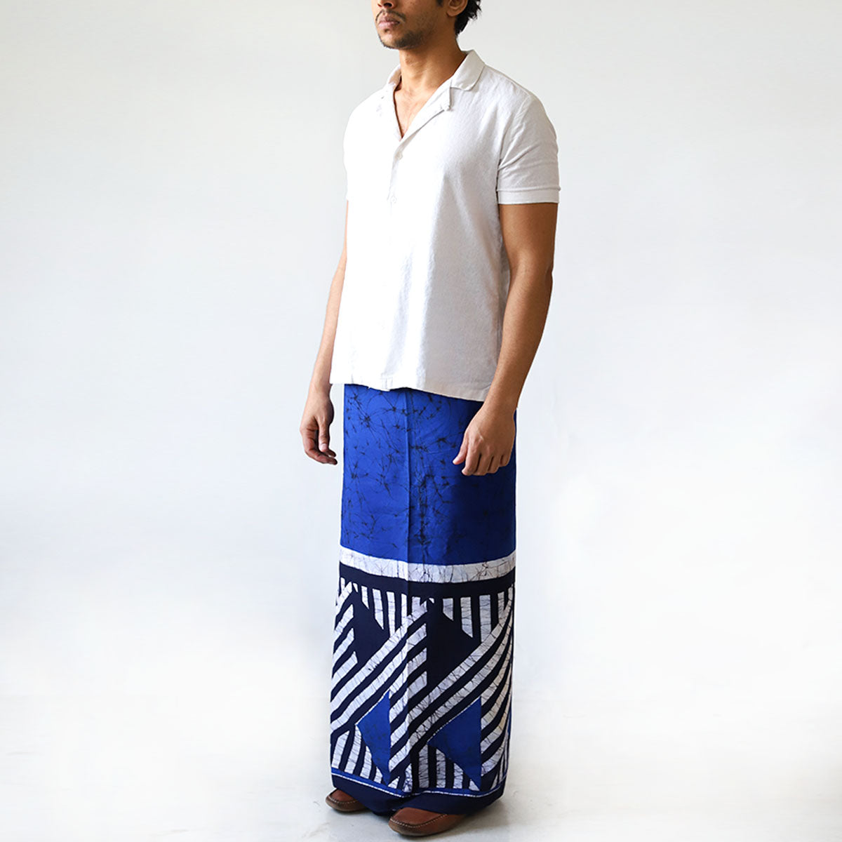 Azure Wave Batik Sarong