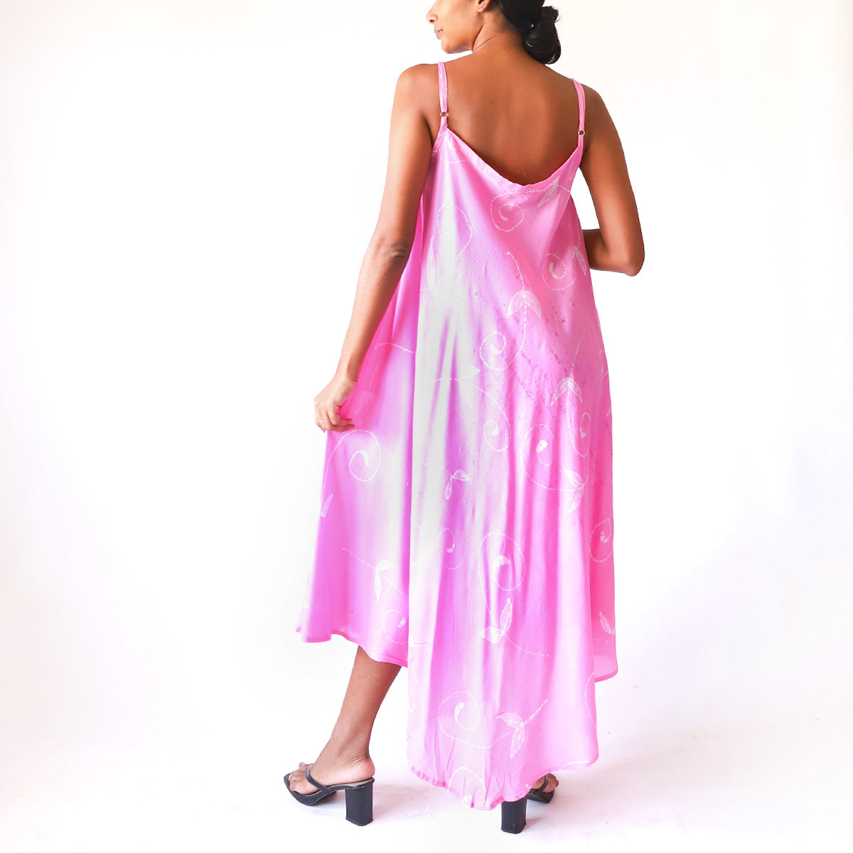 Blush Vine Batik Dress