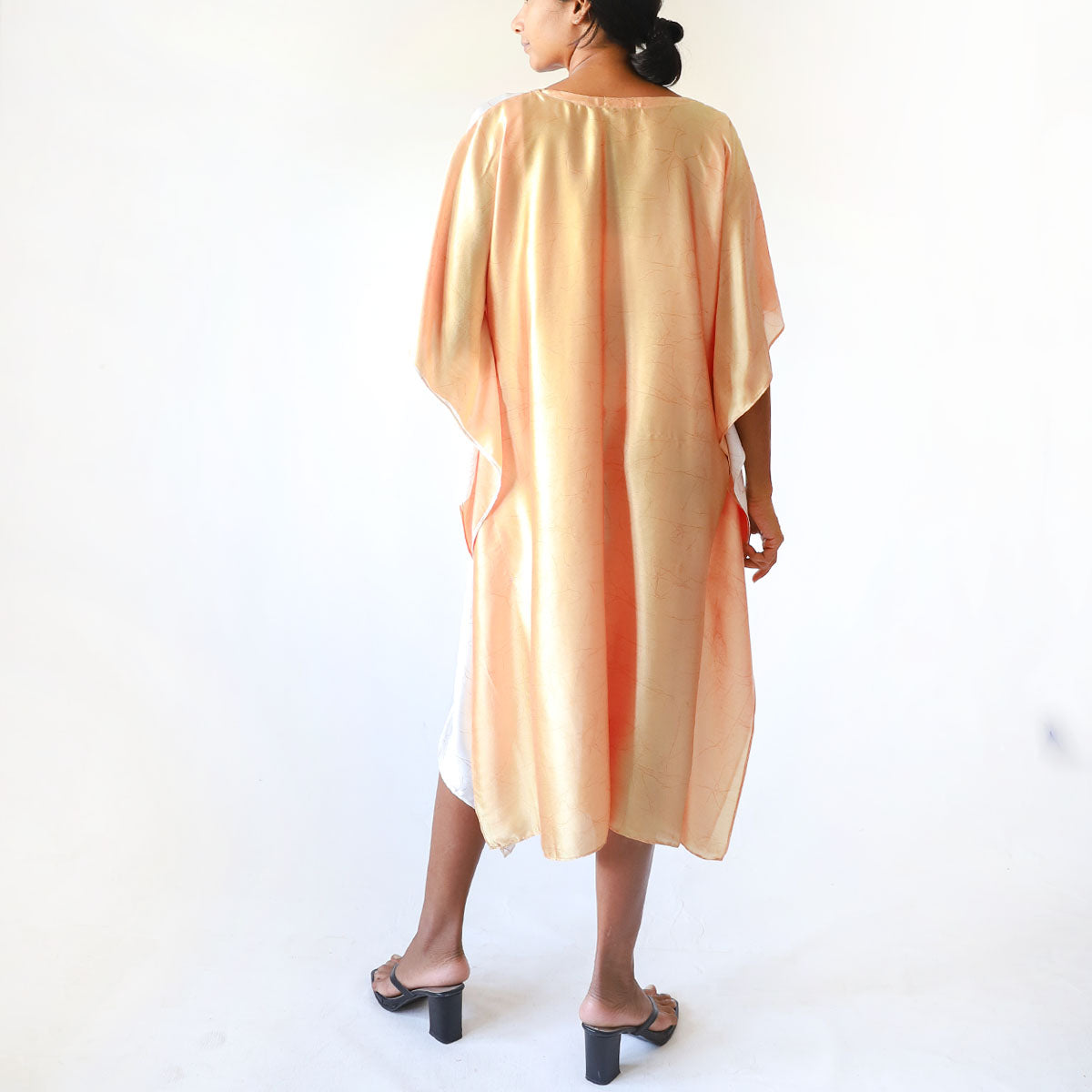 Golden Marigold Batik Kaftan