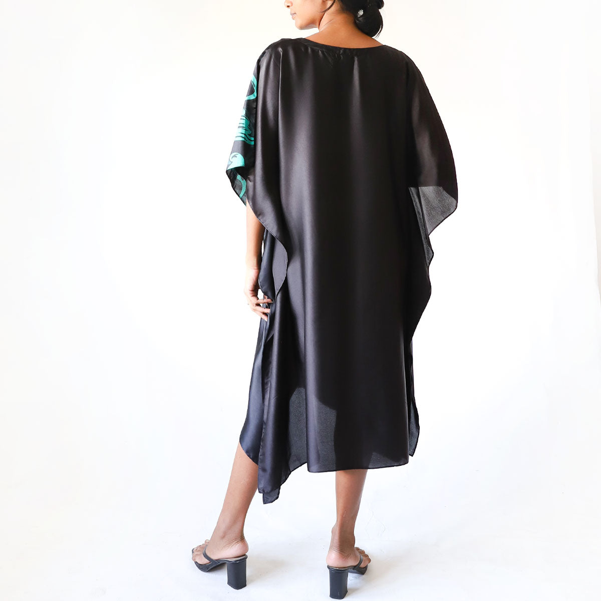 Peach Cloud Batik Kaftan