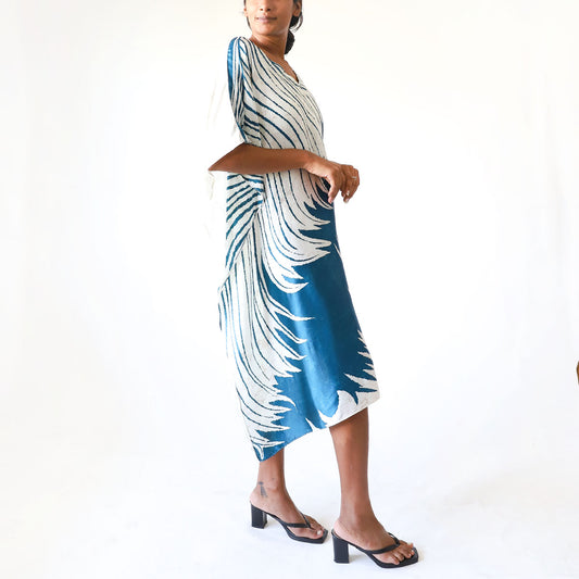 Fresh Tide Batik Kaftan