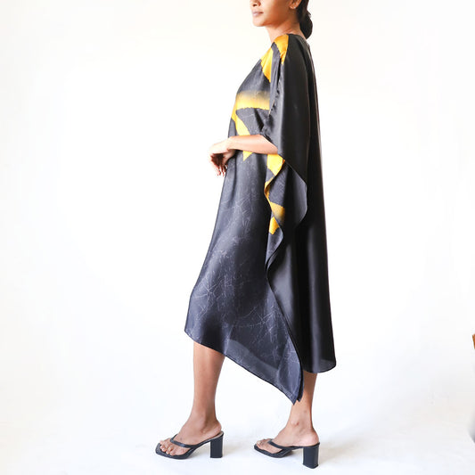 Midnight Essence Batik Kaftan