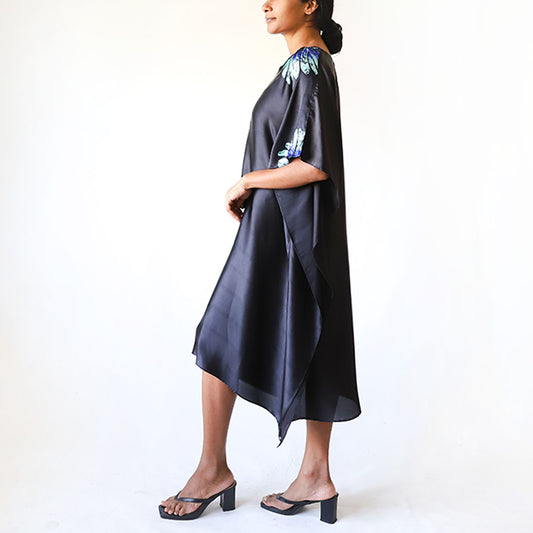 Tribal Noir Batik Kaftan