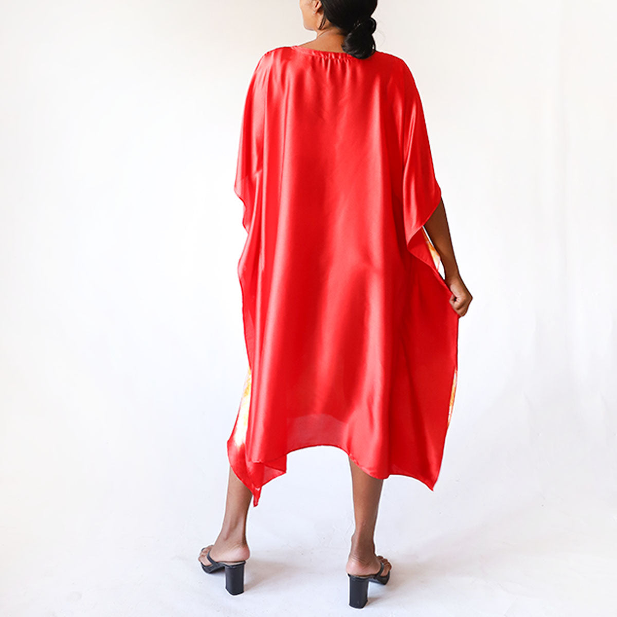 Indian Sunrise Batik Kaftan