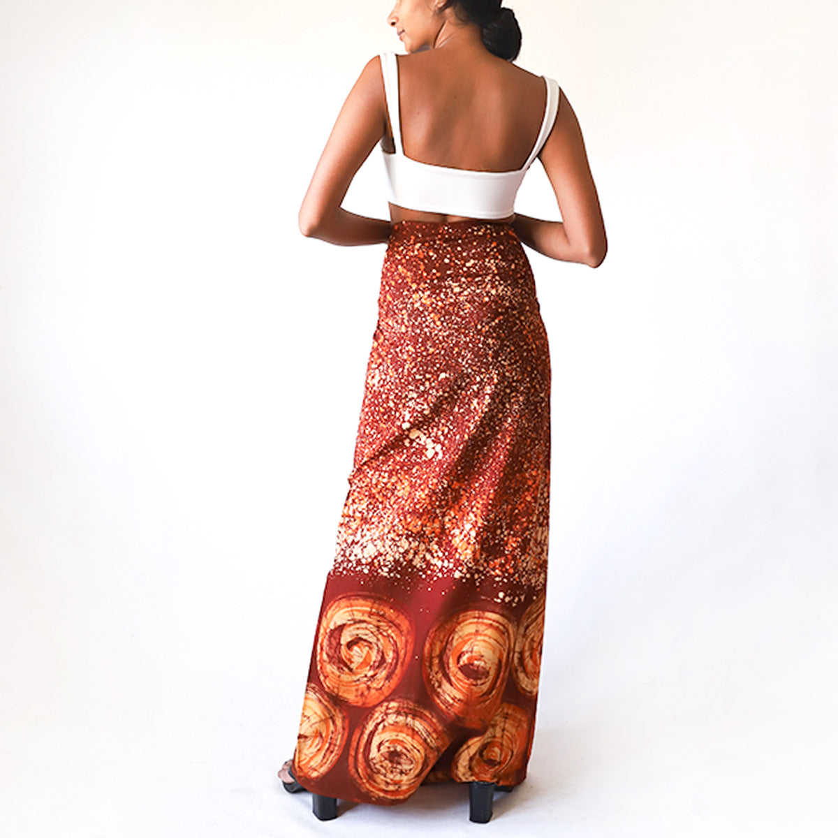 Sunset Swirl Batik Sarong