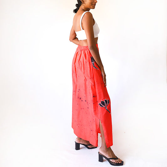 Ember Lotus Batik Skirt