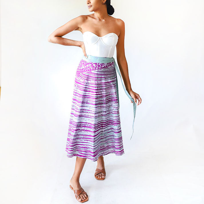 Lagoon Dream Batik Skirt