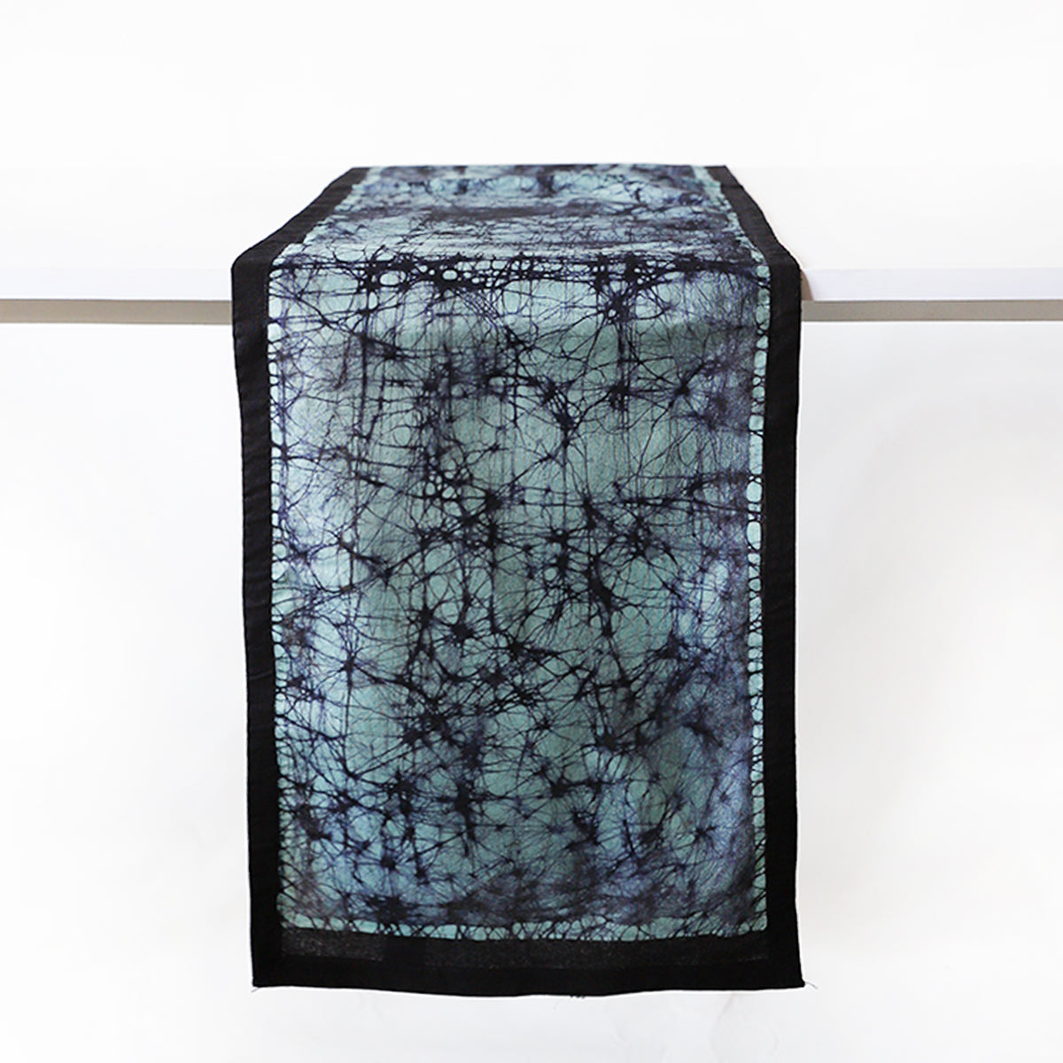 Turquoise Tide Batik Runner