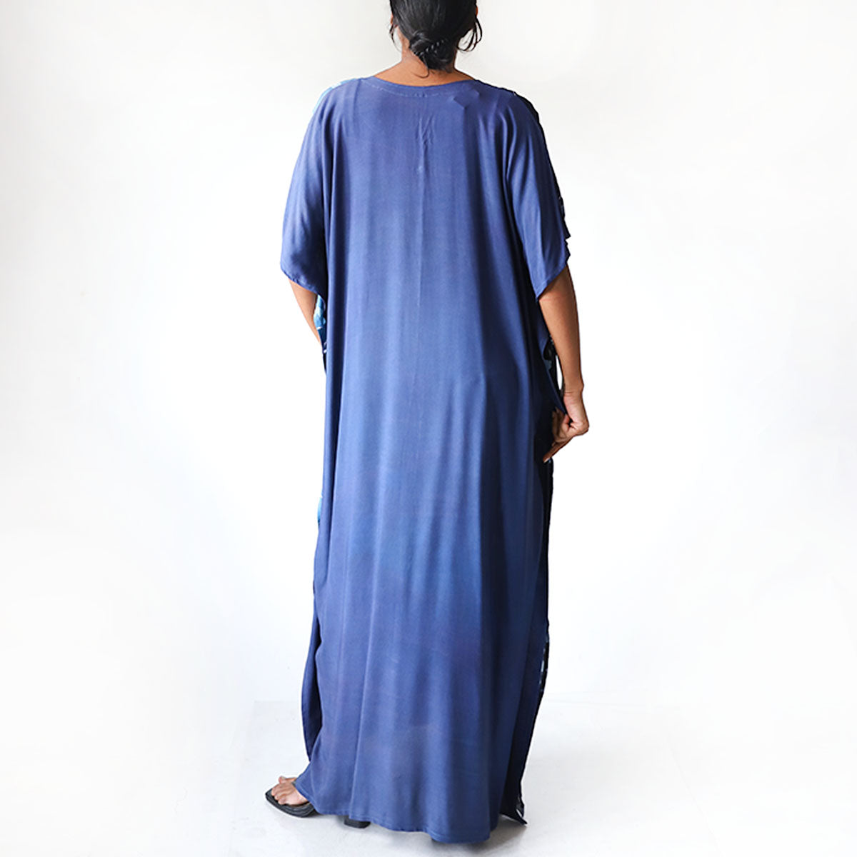 Indigo Vine Batik Kaftan
