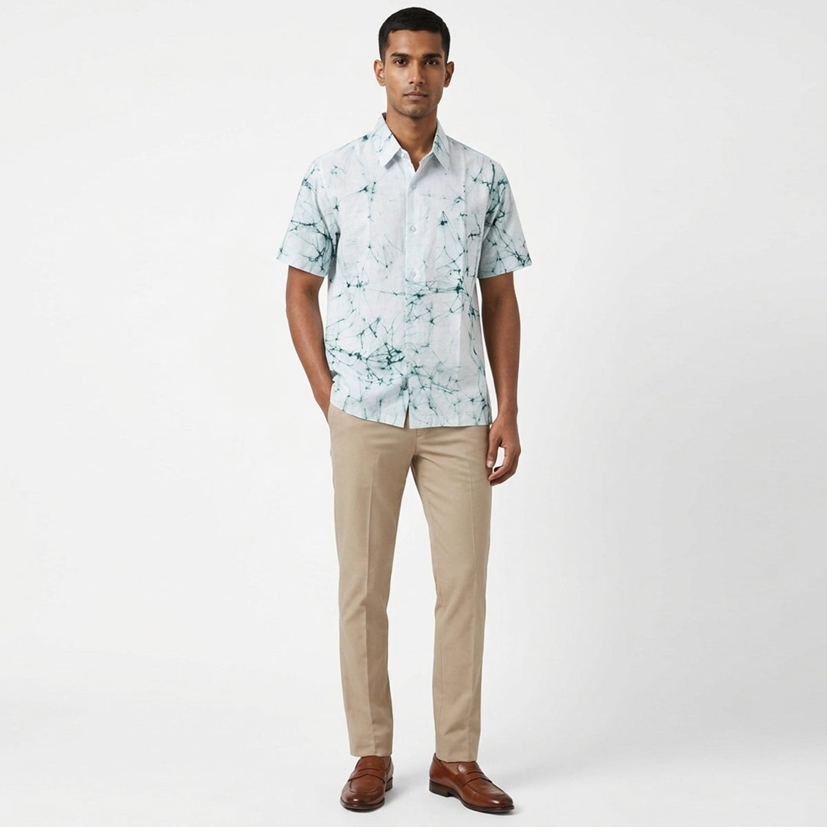 Herb Mist Batik Shirt