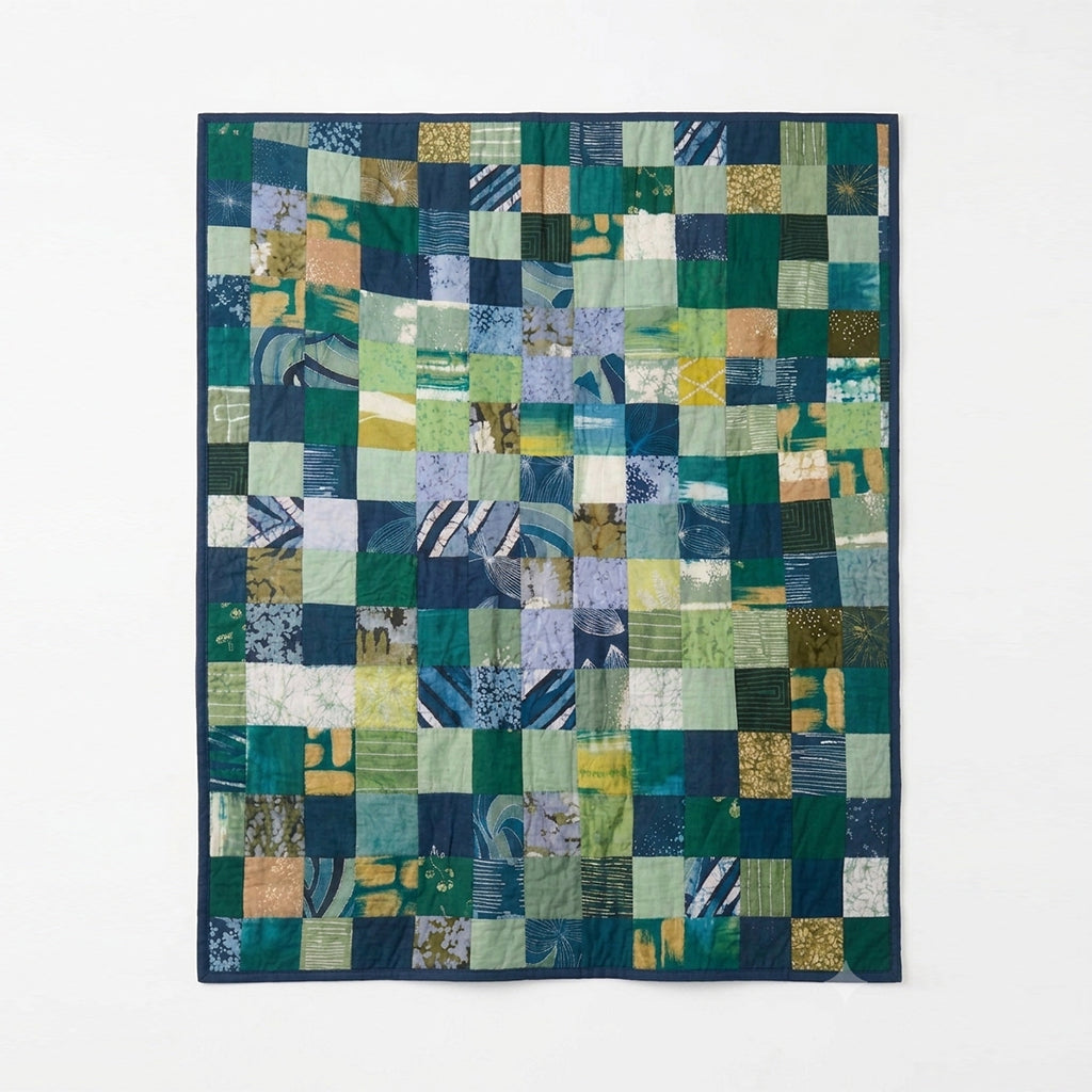 Patchwork Batik Tapestry