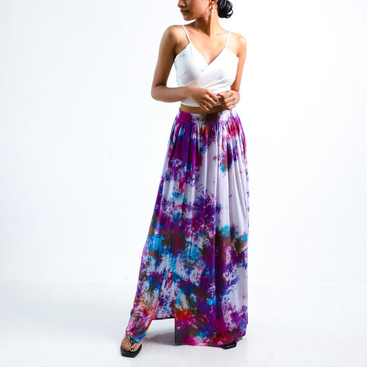 Violet Tie Dye Skirt