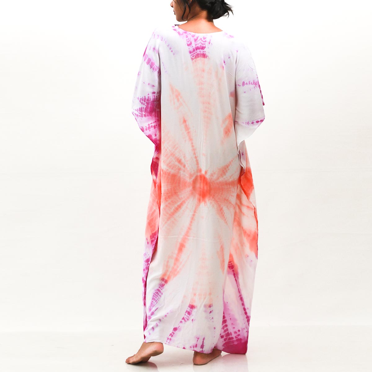 Kaliedoscope Tie Dye Kaftan