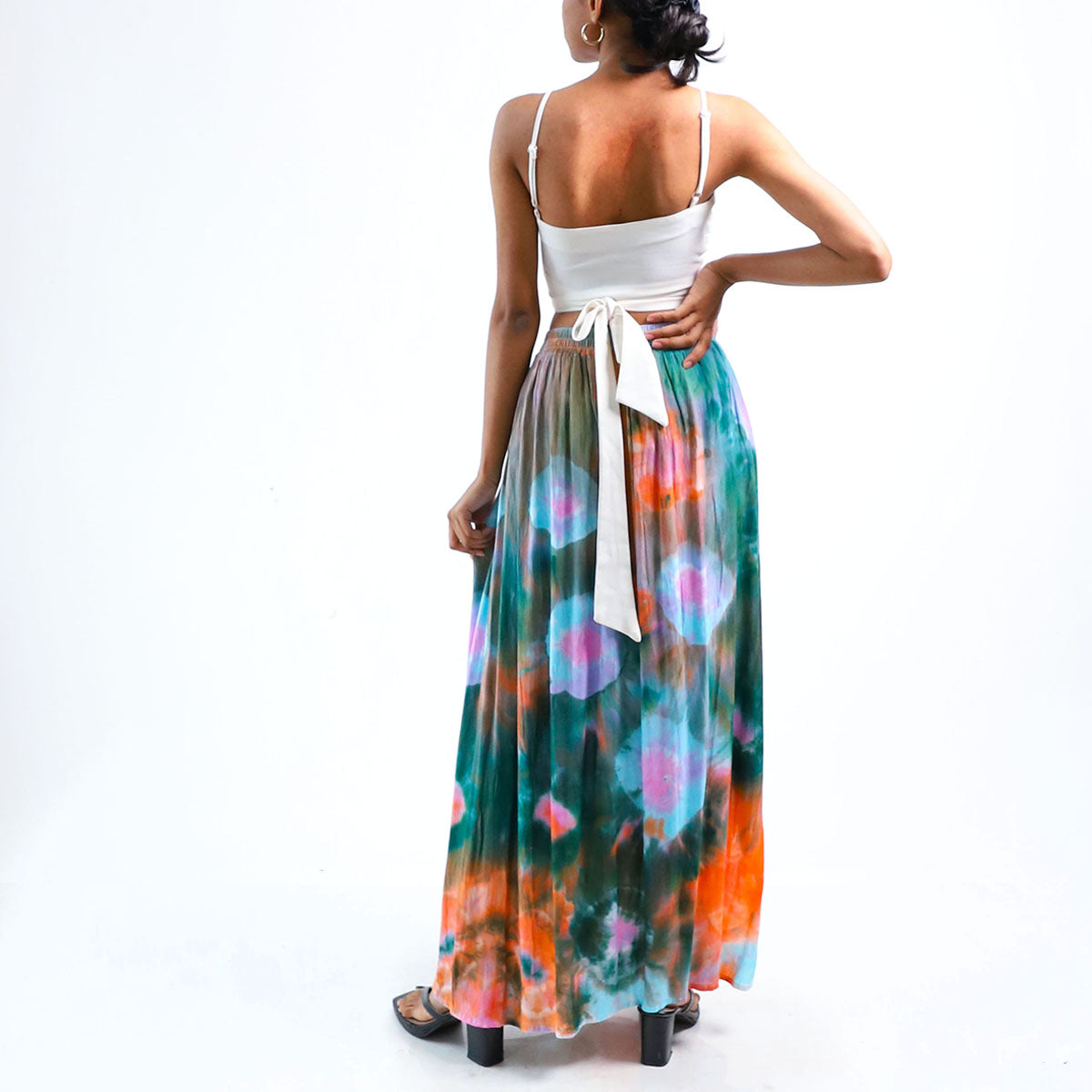 Underwater Tie Dye Skirt