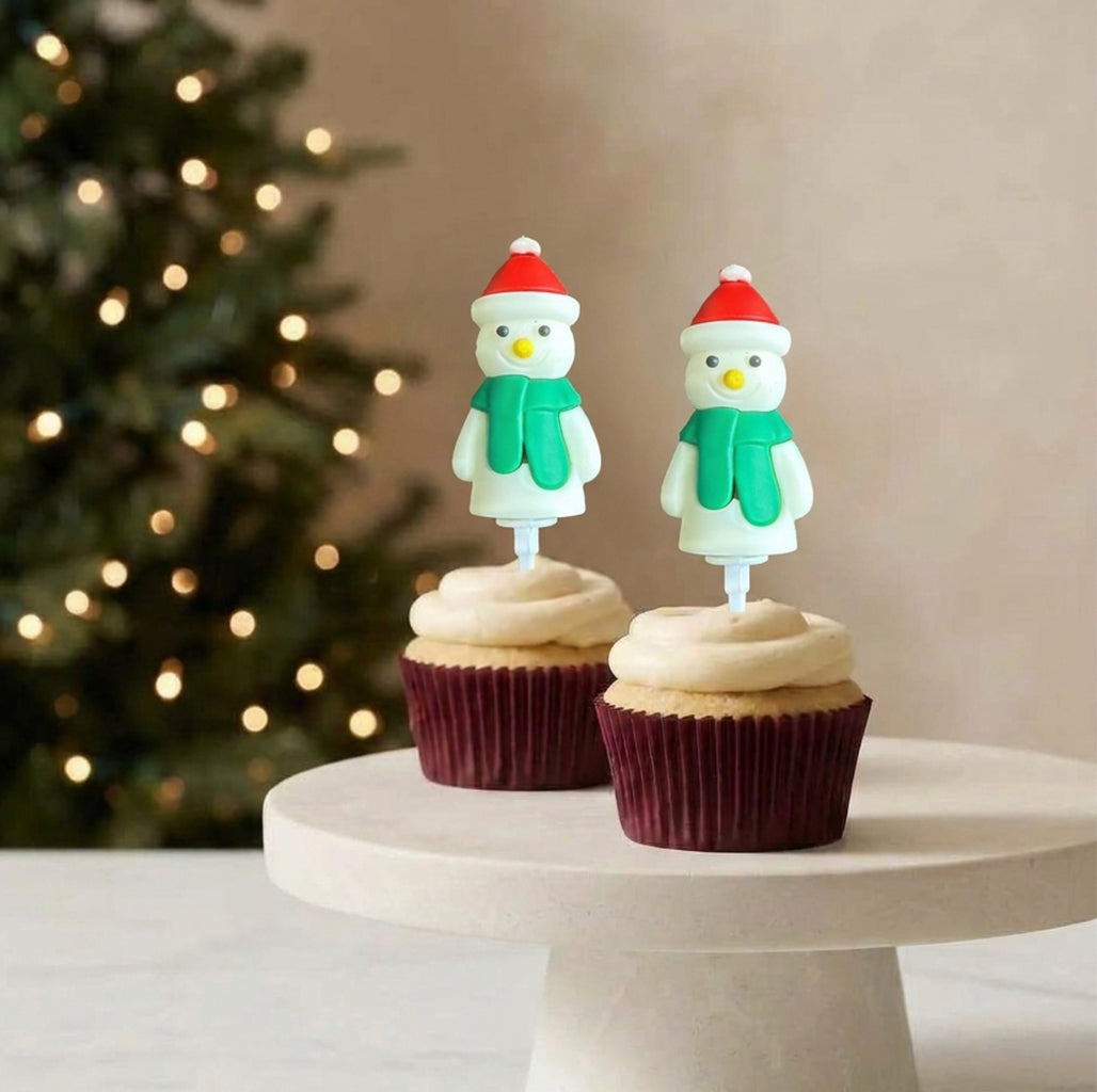 Snowball Cake Topper