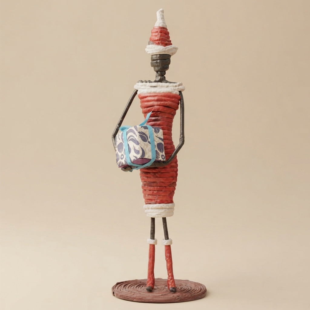 Santa Christmas Paper Figurine