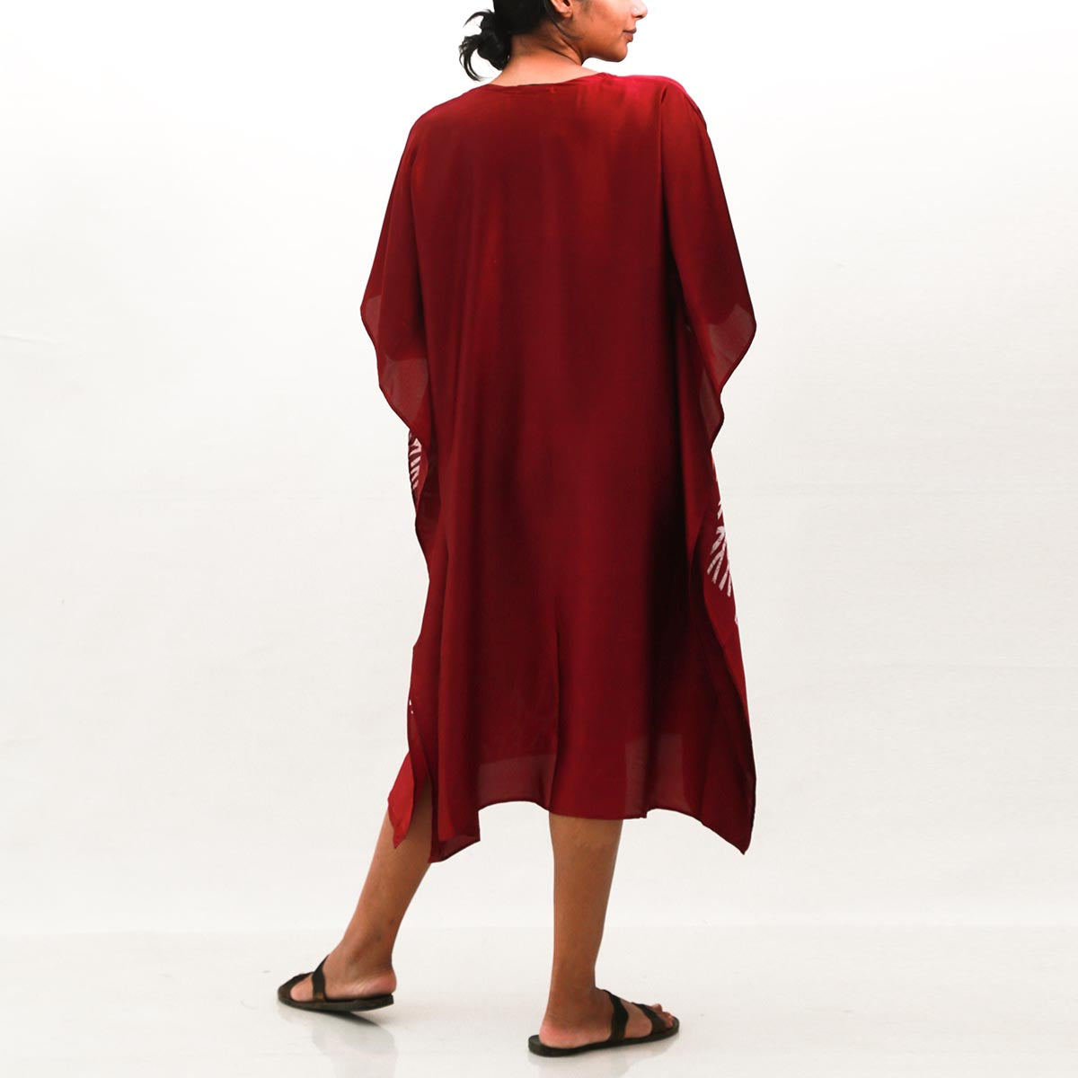 Sun Flower Batik Kaftan