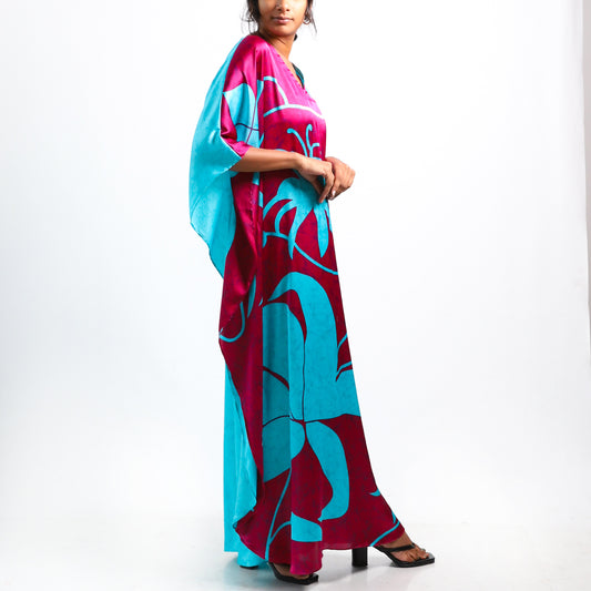 Regalia Silk Batik Kaftan