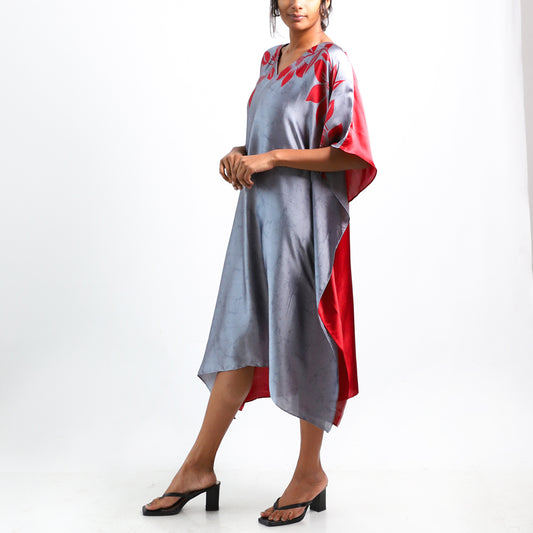 Radiance Silk Batik Kaftan