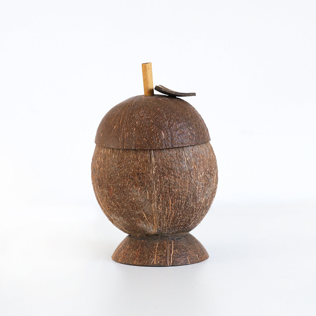 Coconut Shell Salt Holder
