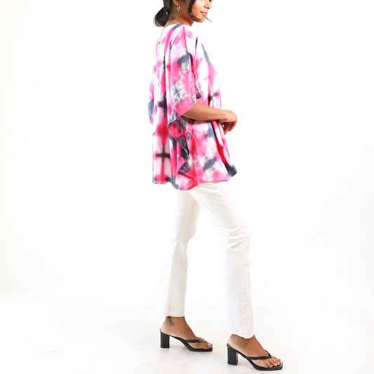 Blush Eclipse Poncho Top