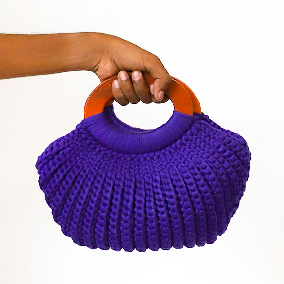 Amethyst Crotchet Handbag