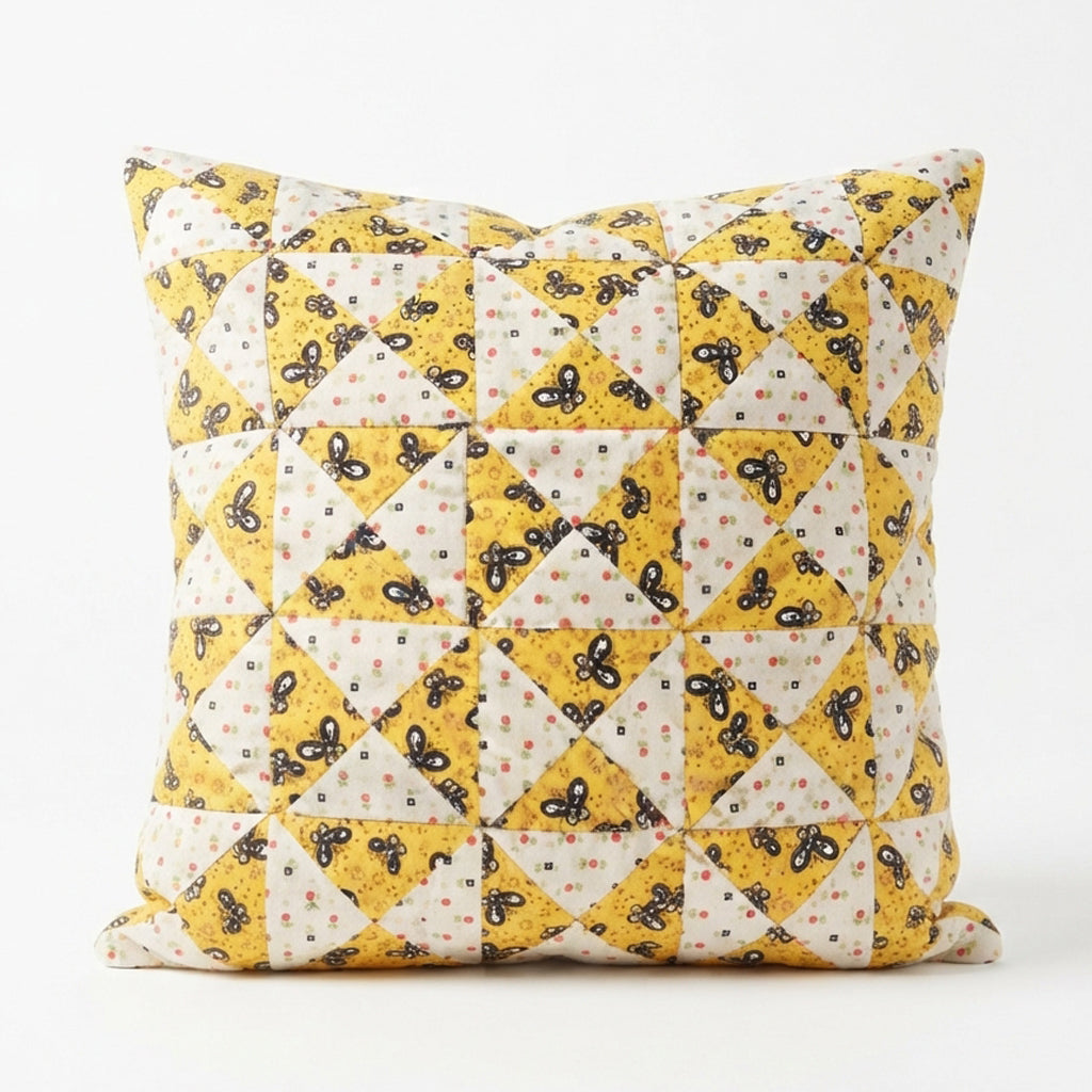 Sunshine Patchwork Cushion Cover