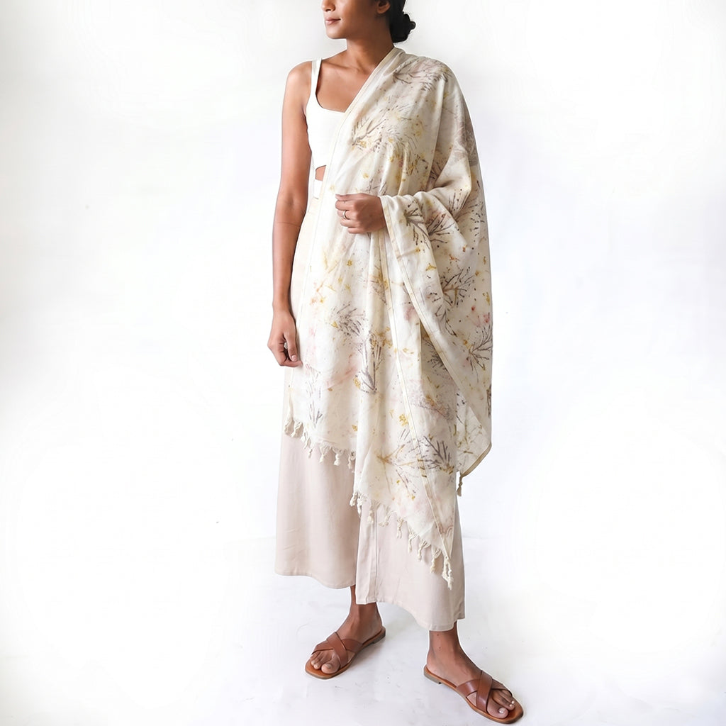 Golden Petal Shawl