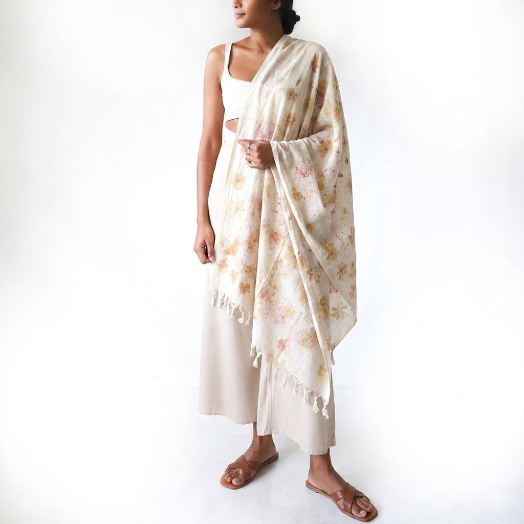 Sunset Bloom Shawl