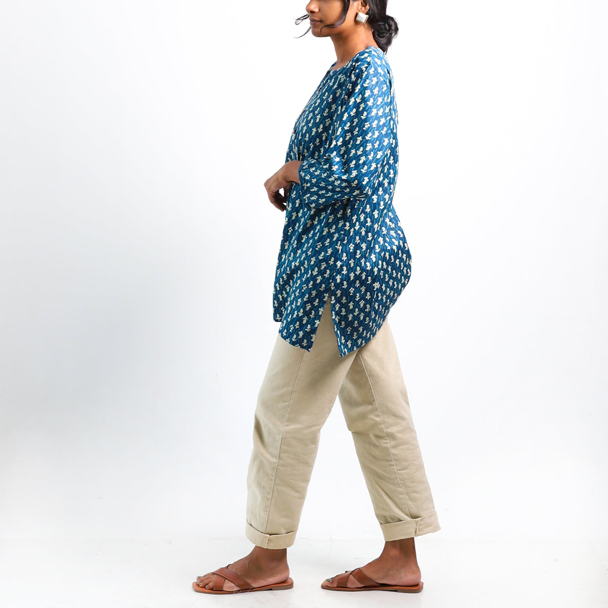 Mystic Moon Block Printed Top