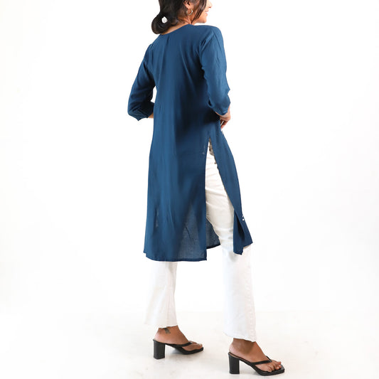 Deep Sapphire Kurtha