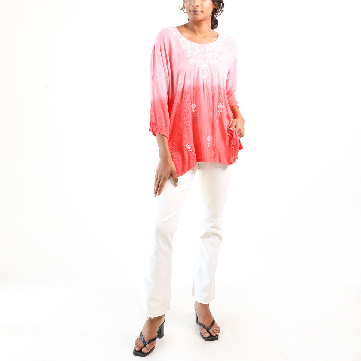 Blush Glow Kurtha