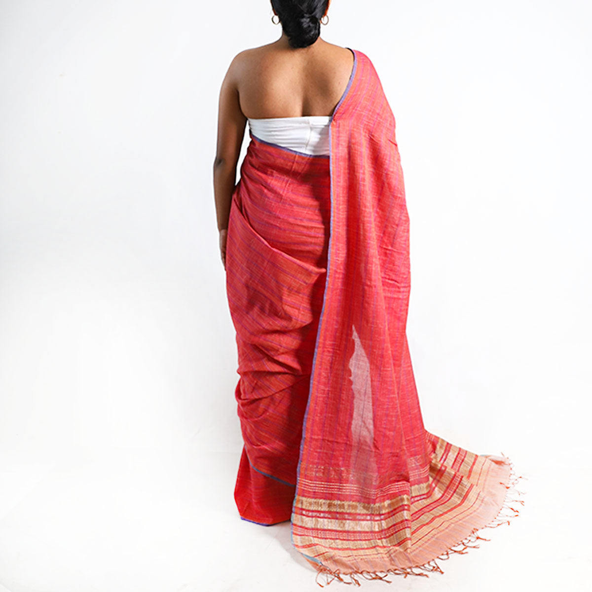 Petal Pink Handloom Saree