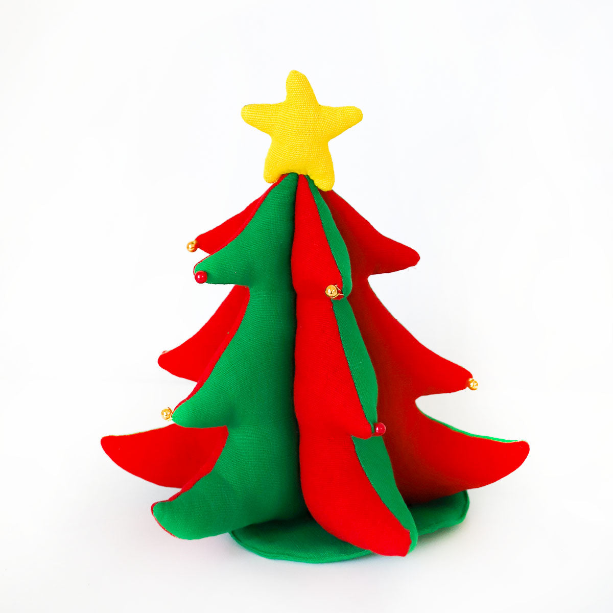Cheerful Christmas Tree Handloom Soft Toy