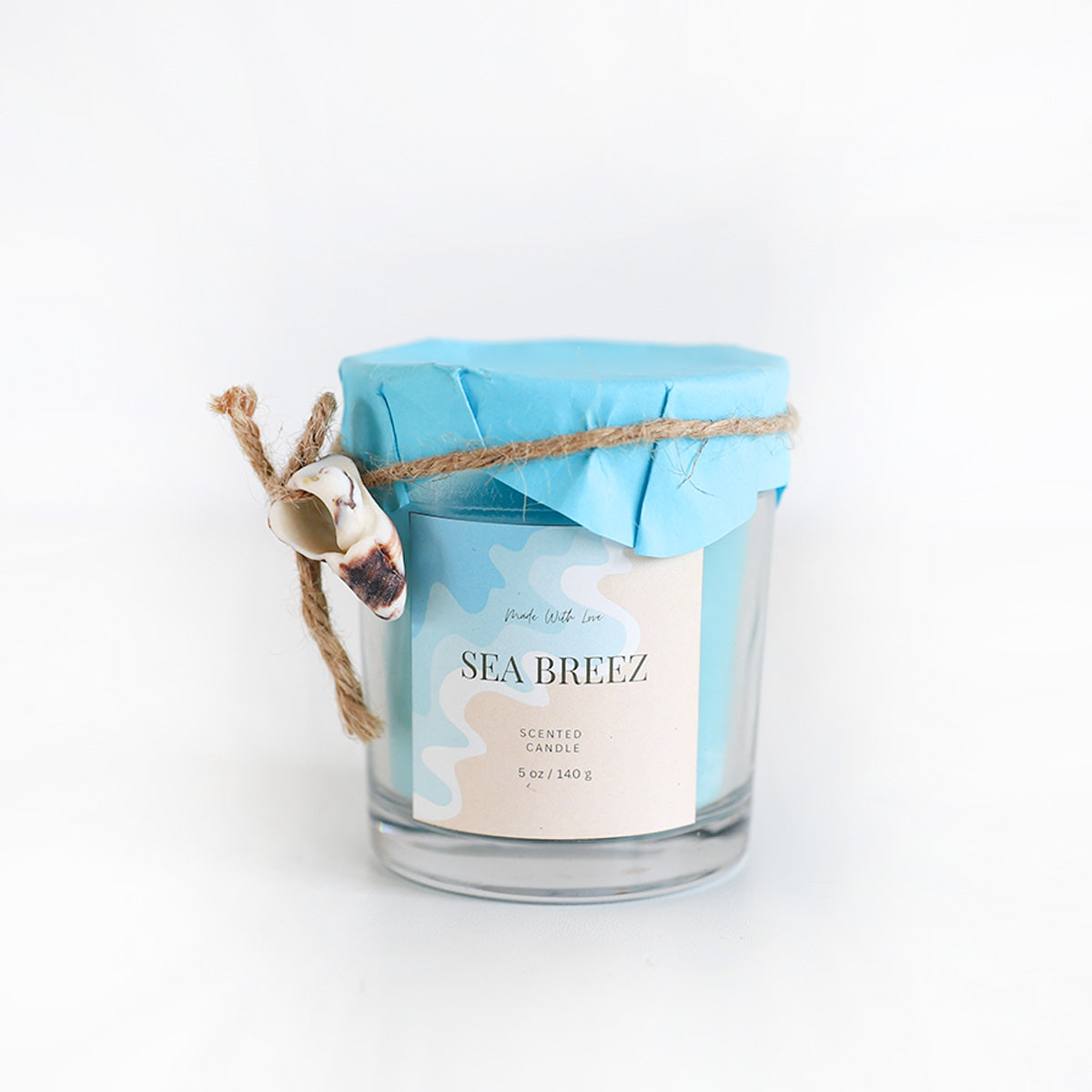 Sea Breeze Glass Candle