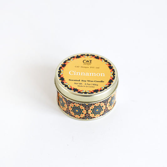 Cinnamon Tin Candle