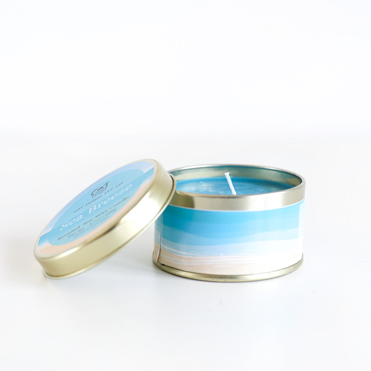 Sea Breeze Tin Candle