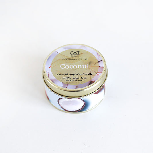 Coconut Tin Candle