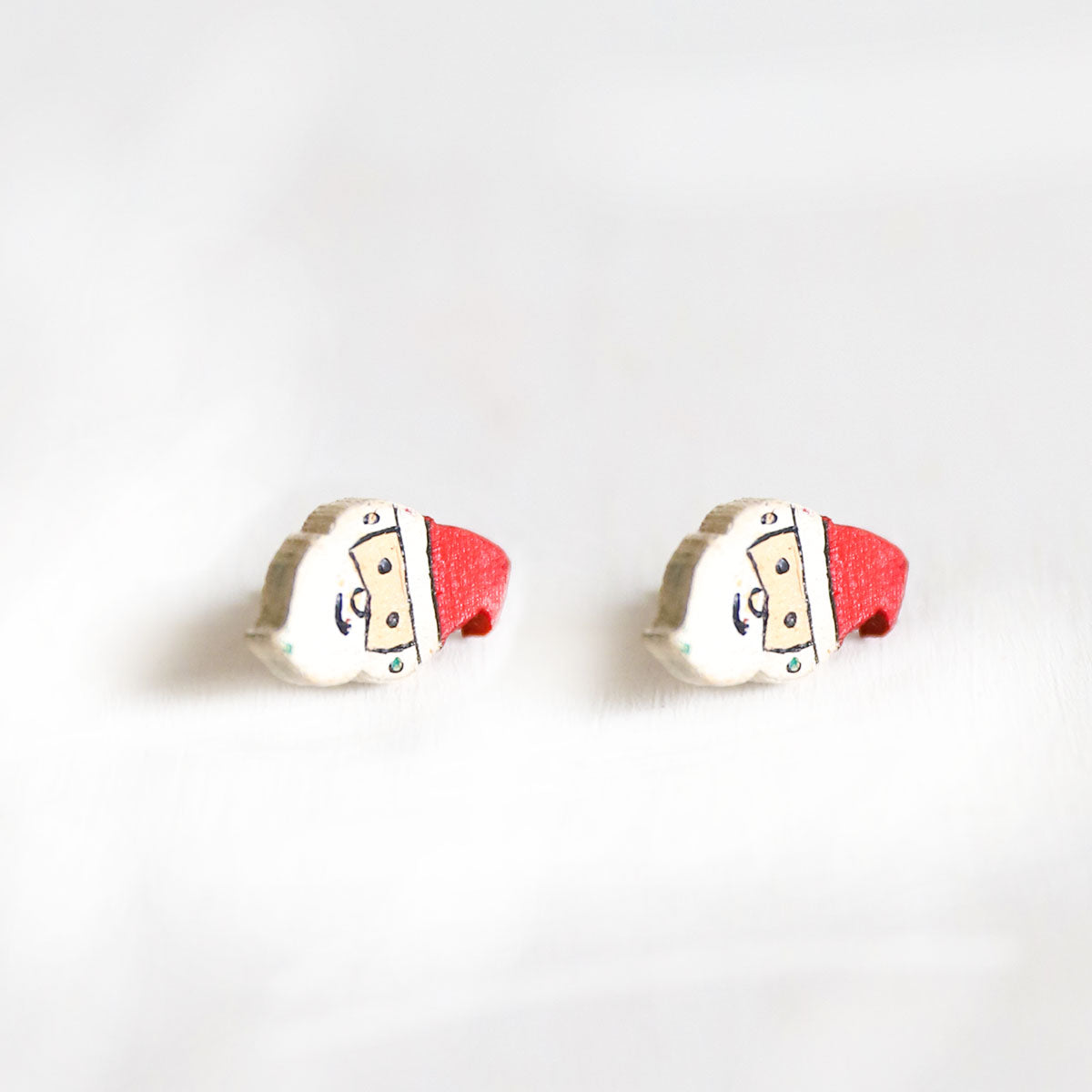 Festive Santa Charm Earrings
