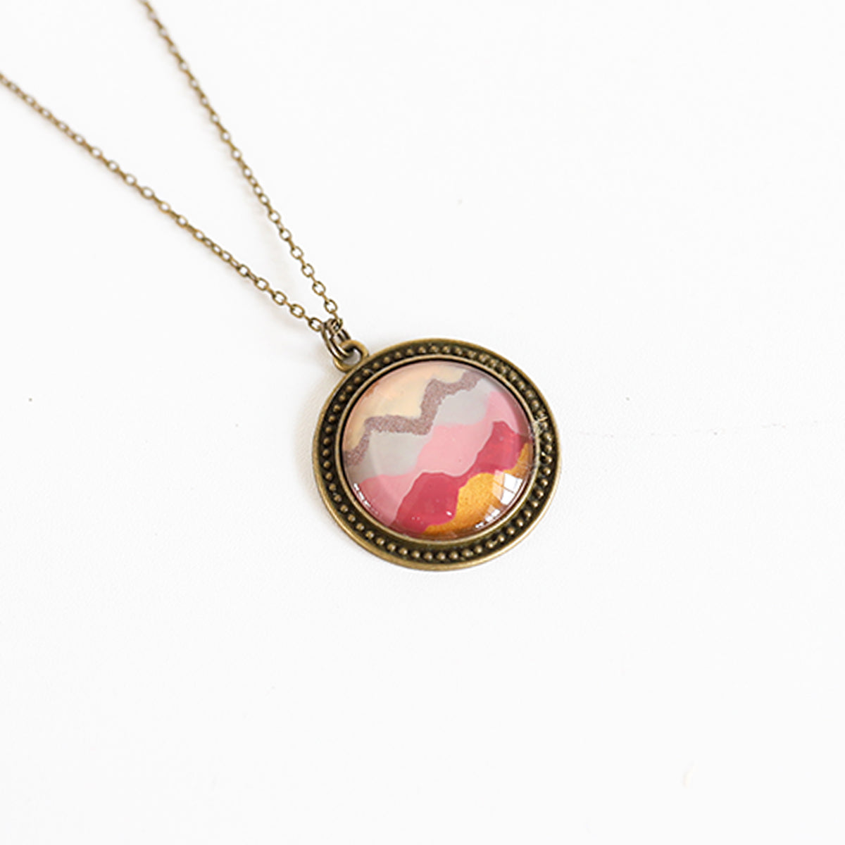 Pink Dune Necklace