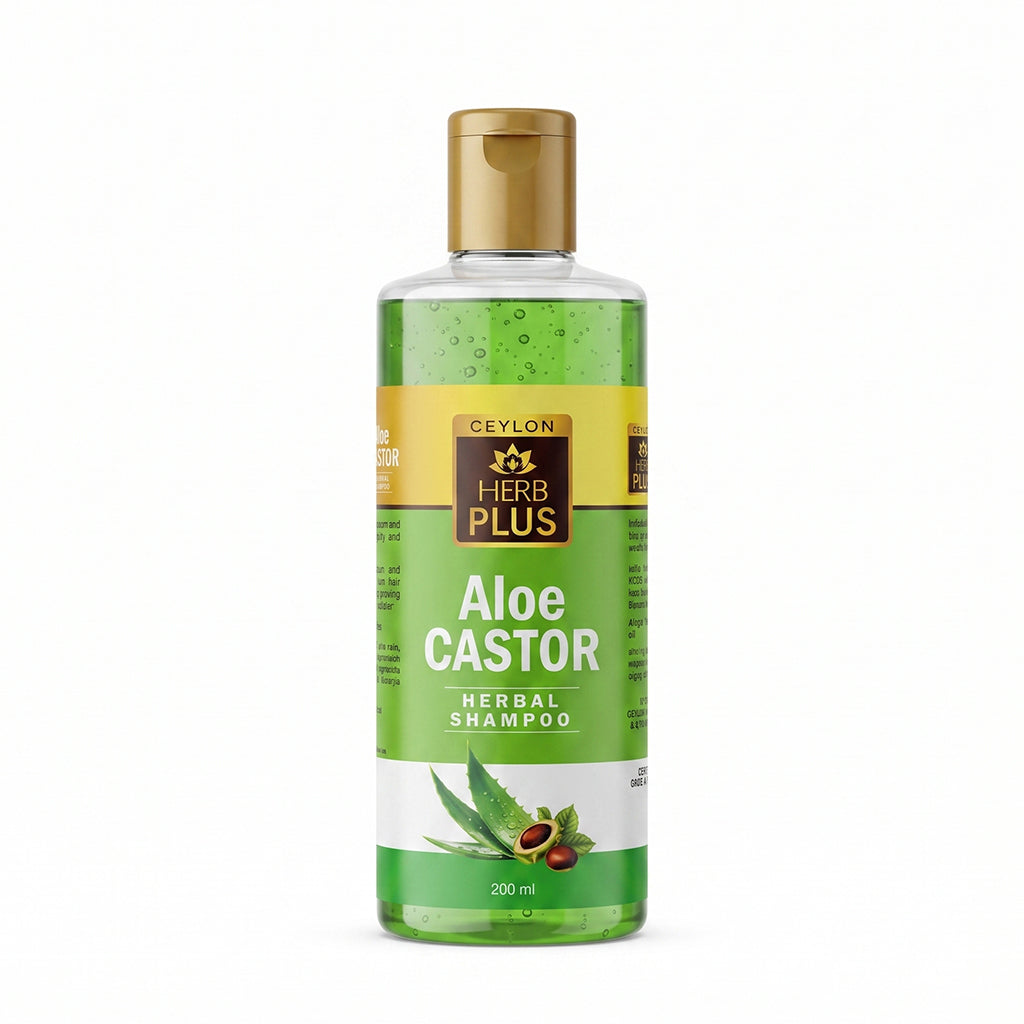 Aloe Castor Herbal Shampoo