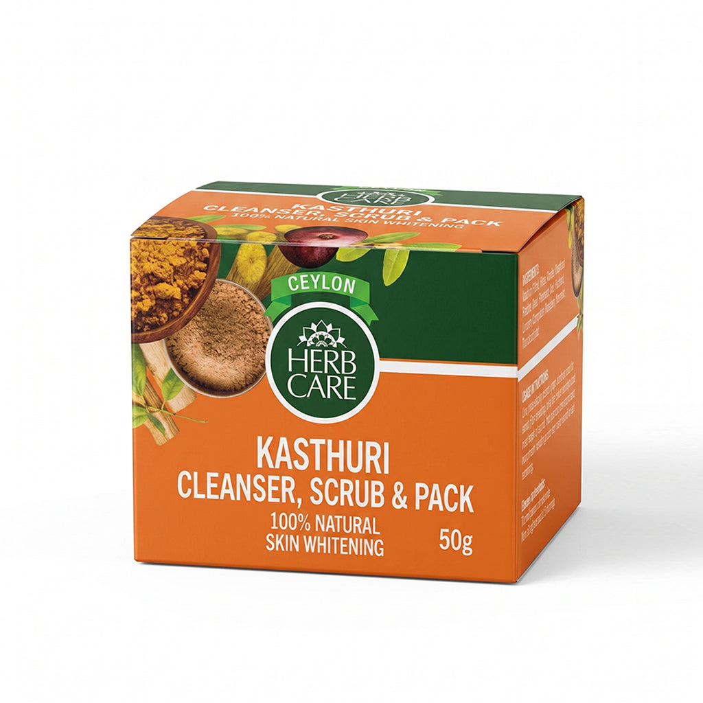 Kasturi Cleanser, Scrub & Pack 50g