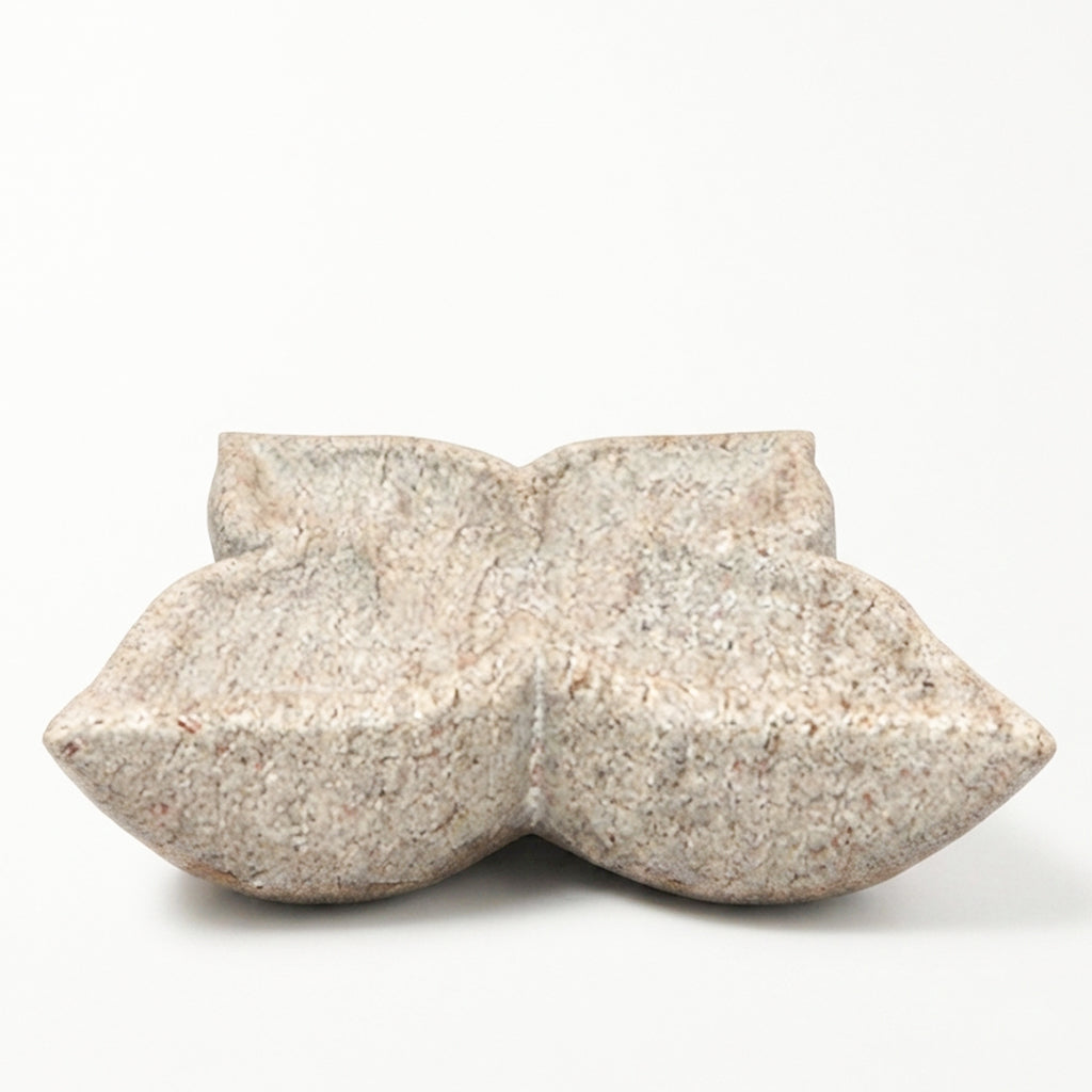 Four Point Stone Oil Lamp