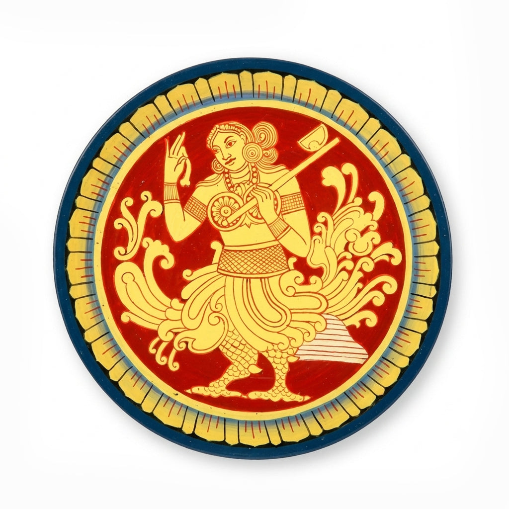 Warrior Decorative Wooden Plate