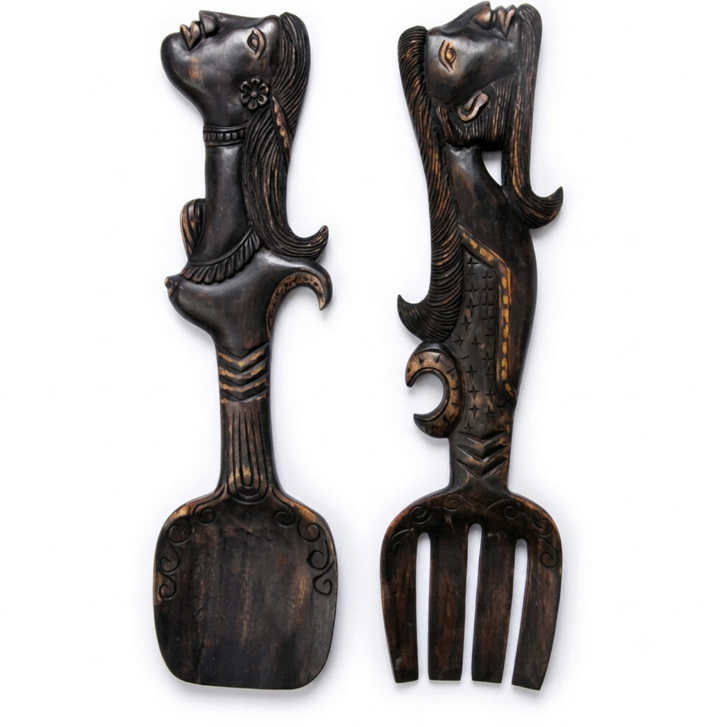 Fork & Spoon Decorative Set