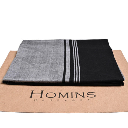 Black and White Handloom Sarong