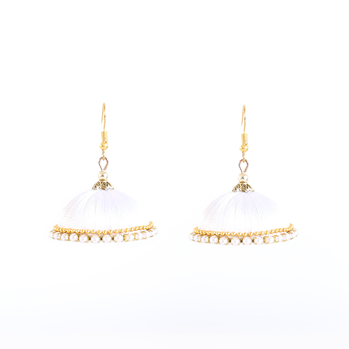 Ivory Grace Jhumkas