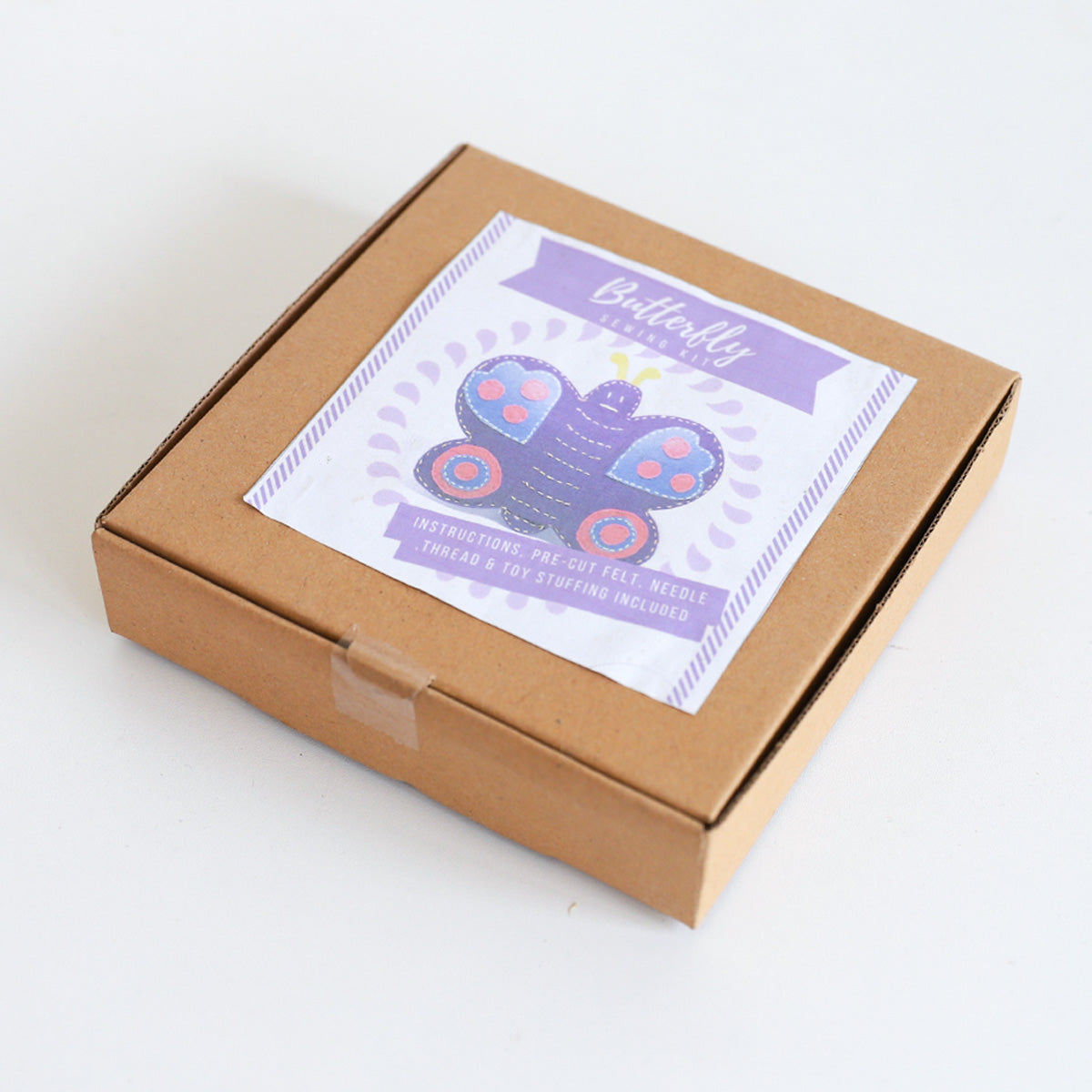 Purple Butterfly Sewing Kit